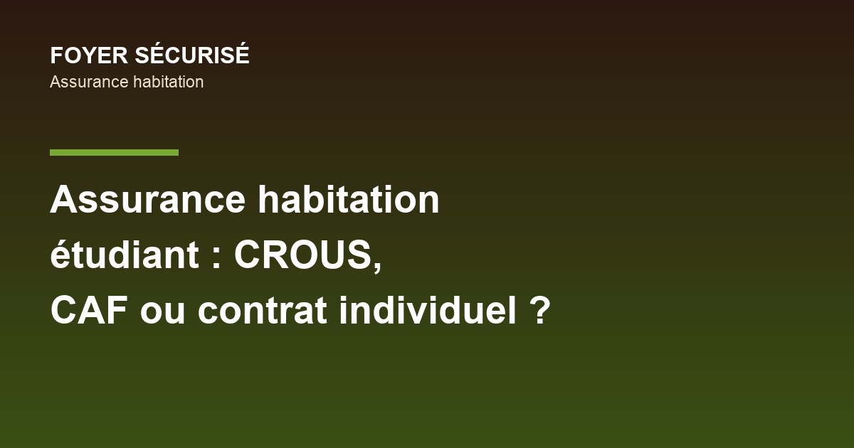 Étudiants comparant des offres d'assurance habitation pour un logement CROUS ou privé